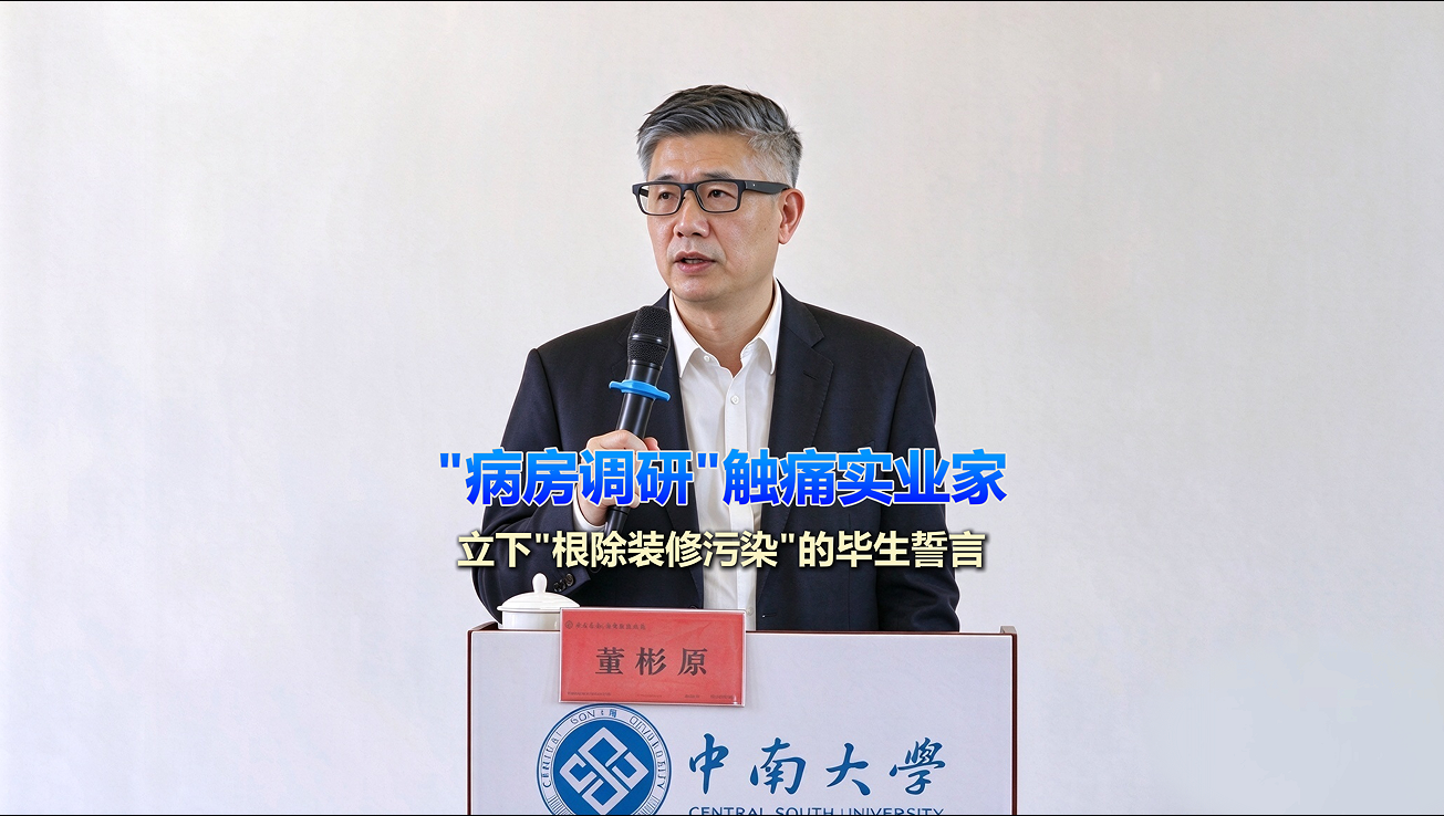 从病房调研到国学讲台 装企董事长讲述一份“从业无害”的初心坚守